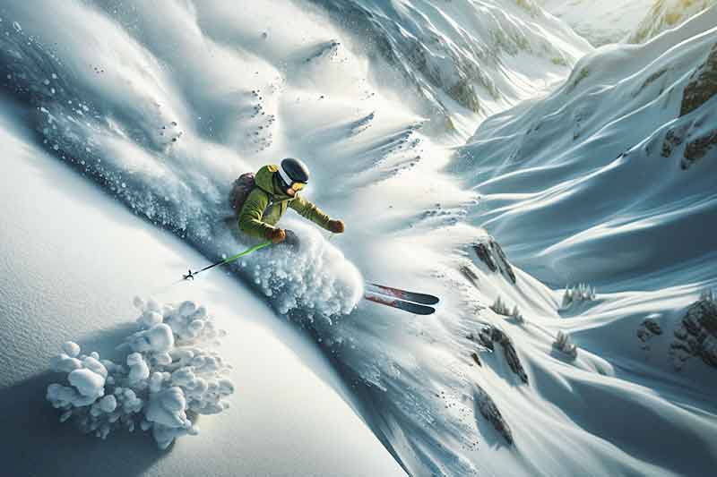 Off-piste skiløb: Eventyr og sikkerhed